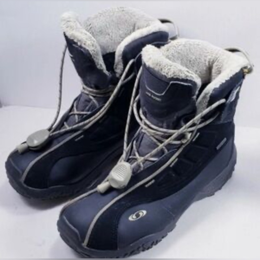 Salomon Black Waterproof Thinsulate Ultra Winter Boots